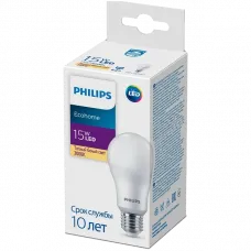 Лампочка Bulb 15W 1350lm Philips Ecohome LED E27830