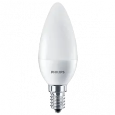 Лампочка 5W 500lm Philips Ecohome LED Candle E14 840B35