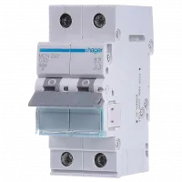Автоматичний вимикач 2P 6kA C-50A 2M Hager MCN250