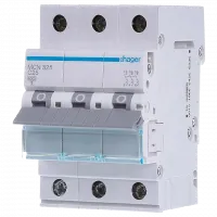 Автоматичний вимикач 3P 6kA C-25A 3M Hager MCN325