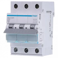 Автоматичний вимикач 3P 6kA C-25A 3M Hager MCN325