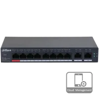 Коммутатор 8 портов управляемый Dahua DH-CS4010-8ET-110 PoE