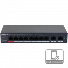 Коммутатор 8 портов управляемый Dahua DH-CS4010-8ET-110 PoE