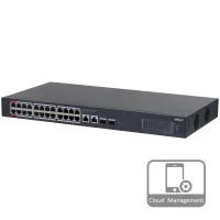 Коммутатор 24 порта управляемый Dahua DH-CS4228-24GT-240 PoE