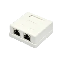 Розетка наружная 2хSTP RJ45 EPNew