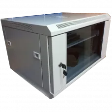Шафа комутаційна настінна 6U 600x350 розбірна Hypernet WMNC-35-6U-FLAT-AC