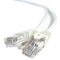 Патч-корд білий 1м UTP CAT5e