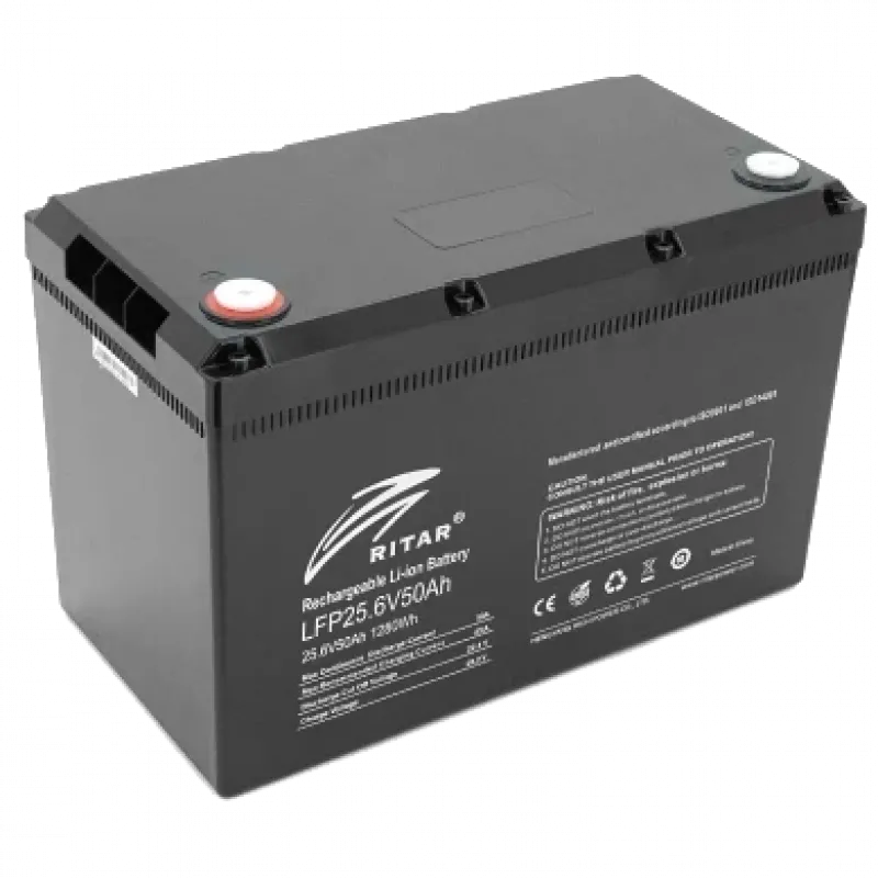Батарея з bluetooth Ritar LFP25.6V50AH G1