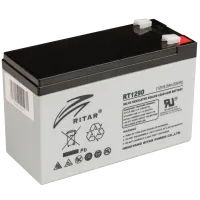Акумуляторна батарея Ritar RT1290 12V 9Ah grey