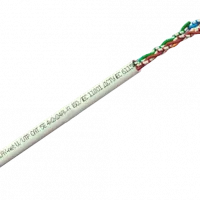 Кабель ЗЗКМ (UTP мідь внутрішній 2-х парний (4х жил. * 0,48)) 2x2x48, бухта 305м Cat. 5 U/UTP