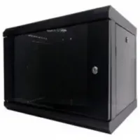 WMNC-35-9U-FLAT- BLACK Hypernet Шафа серверна настінна 9U 600x350 розбірна WMNC-35-9U-FLAT- BLACK Hypernet