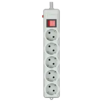 Мережевий фільтр 1.8 м кабель 5 розеток Gembird SPG5-G-6G-PRO