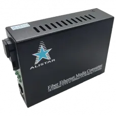 Медіаконвертор ALISTAR X3S 100M 10/100BASE-T RJ-45 - 100BASE-FX 1SM WDM SC 20KM TX1310/RX1550nm