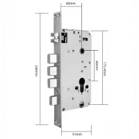 Врізна частина з автозакриттям SEVEN LOCK 6068