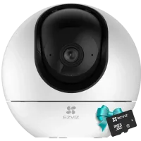 Комплект камера Ezviz H6 + карта памяти CS-CMT-CARDT32G-D