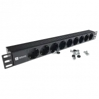 Подовжувач на 9 розеток без вимикача EServer