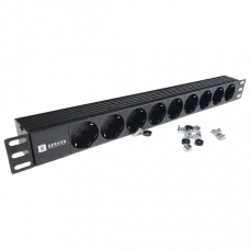 Подовжувач на 9 розеток без вимикача EServer