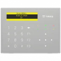 Клавіатура Tiras K-GLCD+(white)