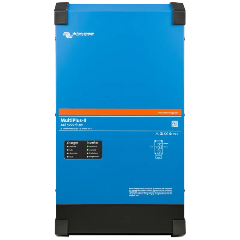 Інвертор VictronEnergy MultiPlus-II 24/5000/120-50 однофазный чистая синусоида