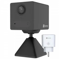 Комплект камера та розетка Ezviz CS-CB2 (1080P,BK)+CS-T30-10B-EU