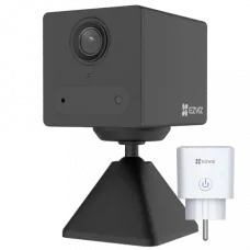 Комплект камера та розетка Ezviz CS-CB2 (1080P,BK)+CS-T30-10B-EU