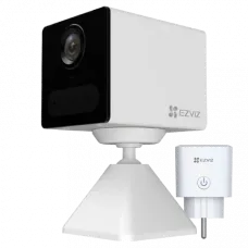 Комплект камера та розетка Ezviz CS-CB2 (1080P,WH)+CS-T30-10B-EU