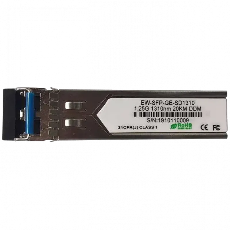 Модуль SFP Ewind EW-SFP-GE-SD1310 155M, Single-mode Dual Fiber, 1310nm, 20km, LC connector