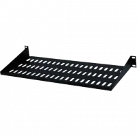 Полиця консольна для шафи Hypernet CS-200-1U-BLACK 200мм 1U