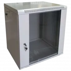 Шкаф коммутационный настенный 12U 600x600 разборный серый Hypernet WMNC66-12U-FLAT-AC