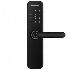 Розумний дверний біометричний замок SEVEN LOCK SL-7766BF black (без врізної частини)