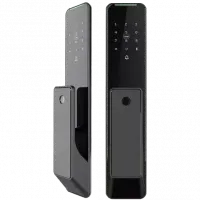 Умный биометрический дверной замок SEVEN LOCK SL-7775BF black