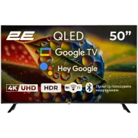 Телевізор 2E 50A77Q 50" дюймів 3840x2160 QLED Google TV
