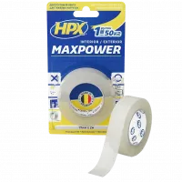 Лента двухсторонняя MAXPOWER HT1905 19мм х 5м