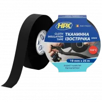 Лента тканевая изоляционная HPX LI1925 19мм х 25м