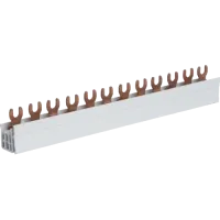 Шина вилкова Hager KDN363A 3-полюсна на 12 мод 10mm2