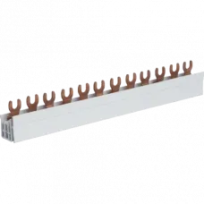 Шина вилкова Hager KDN363A 3-полюсна на 12 мод 10mm2