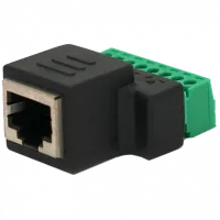 Роз'єм RJ-45(F) (8 контактов) с клеммами под кабель