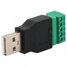 Роз'єм USB (5 контактов) с клеммами под кабель