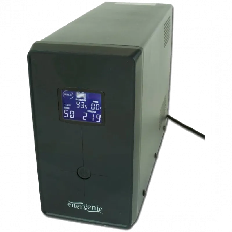 Джерело безперебійного живлення EnerGenie EG-UPS-033 1200ВA аппроксимированная синусоида