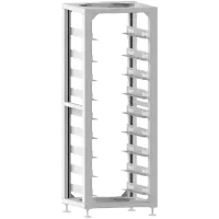 Стойка для 8 висковольтних батарей Deye 3U-LRACK-2G