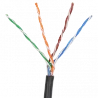 Кабель GM UTP 4*2*24AWG(0,51) СU CAT.5E PE (UTP медь наружная) 305 м