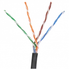 Кабель GM UTP 4*2*24AWG(0,51) СU CAT.5E PE (UTP медь наружная) 305 м