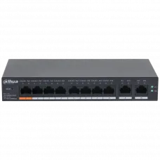 Комутатор 8 портів керований Dahua DH-CS4010-8ET-60 PoE