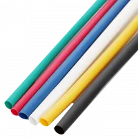 Термозбіжна трубка набір APRO 5 мм 6 цветов (пач. 1 м х 30 шт.)