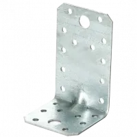 Кутник з посиленим ребром APRO 90х50х55х2.0 (10 шт)