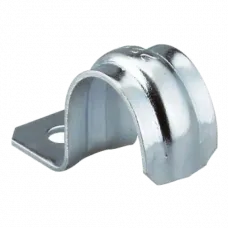 Скоба оцинкована однолапкова СMM-15 d19-21мм (пак 50шт)