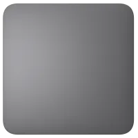 Кнопка для одноклавішного чи прохідного вимикача Ajax SoloButton (1-gang/2-way) grey