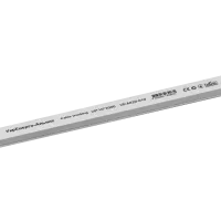 Кабельний канал 20х10 мм 2м с двойным замком