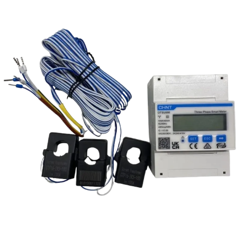 Лічильник HYXiPOWER DTSU666-TP-100A Three Phase Meter 100A