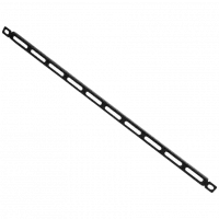 Горизонтальна кабельна планка Trinix TRX-1U/HCB Black